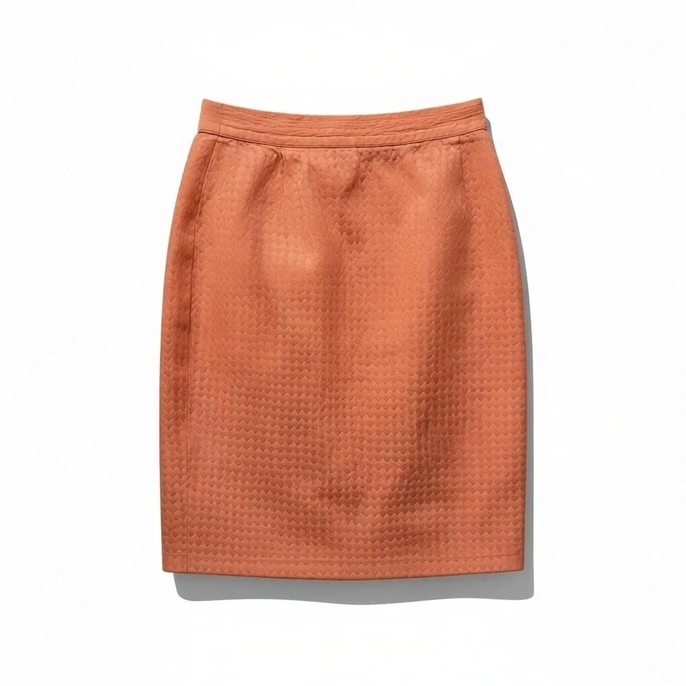 399 LUCA LUCA | EUC Italy Vintage Jacquard High-Waisted Pencil Skirt (Size 6)